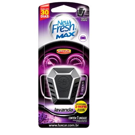 Aromatizante New Fresh Max Lavanda Refil Sólido Luxcar 5041