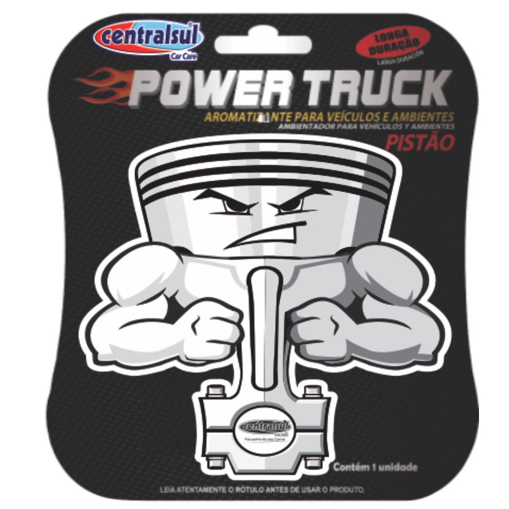 Aromatizante Power Truck Pistão Centralsul 37125