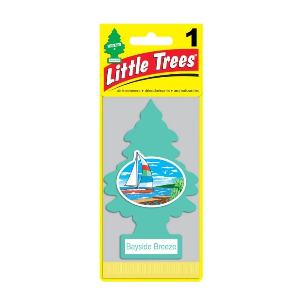 Aromatizante Sachê Car- Freshner Bayside Breze Modelo Arvoré Little Trees 17121