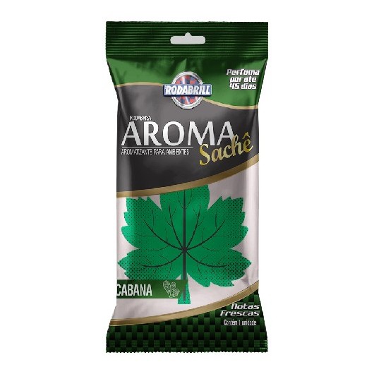 Aromatizante Sachê Folha Cabana Da Mata Rodabrill 11241