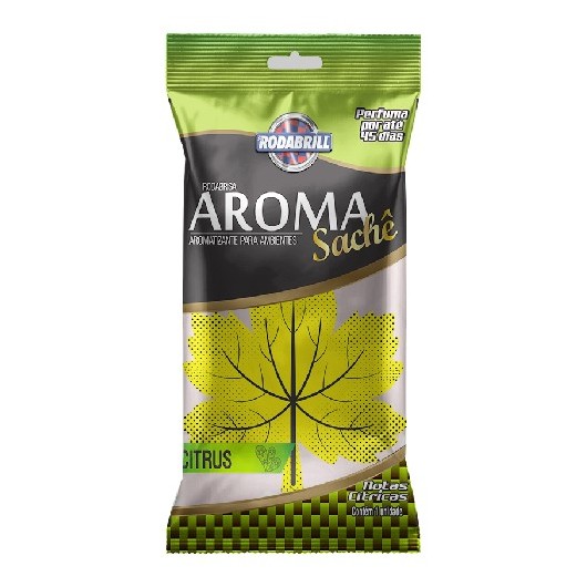Aromatizante Sachê Folha Citrus Rodabrill 11265