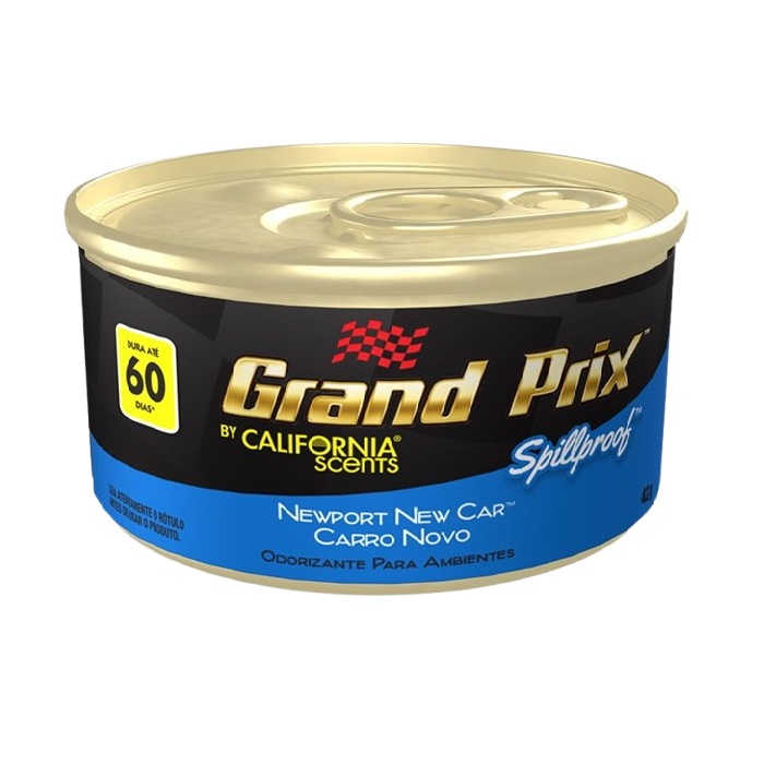 Aromatizante SpillProof Carro Novo 42g Grand Prix CCN022BZL