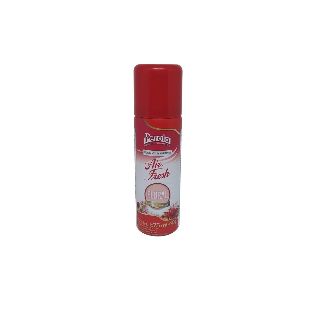 Aromatizante Spray Air Fresh Pérola Floral 75ml 40g Perola 212910