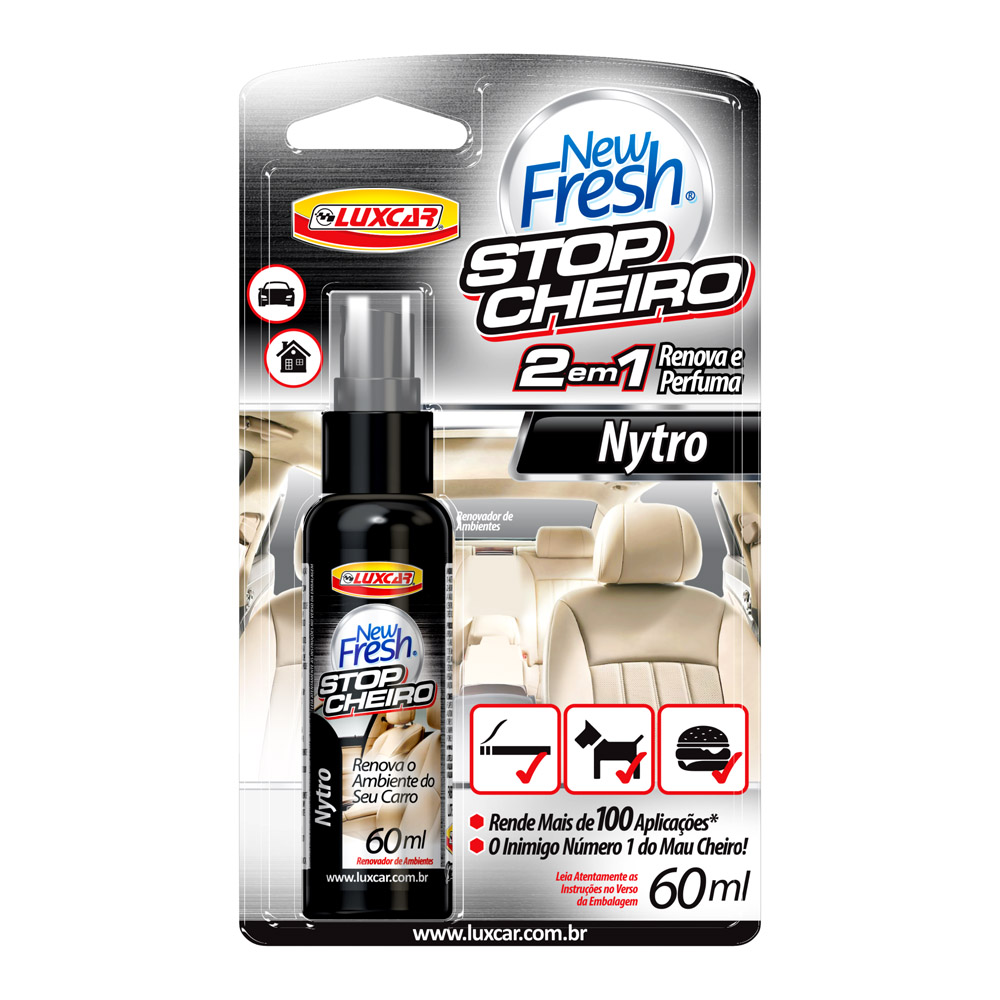 Aromatizante Stop Cheiro Nytro 60ml Luxcar 5022
