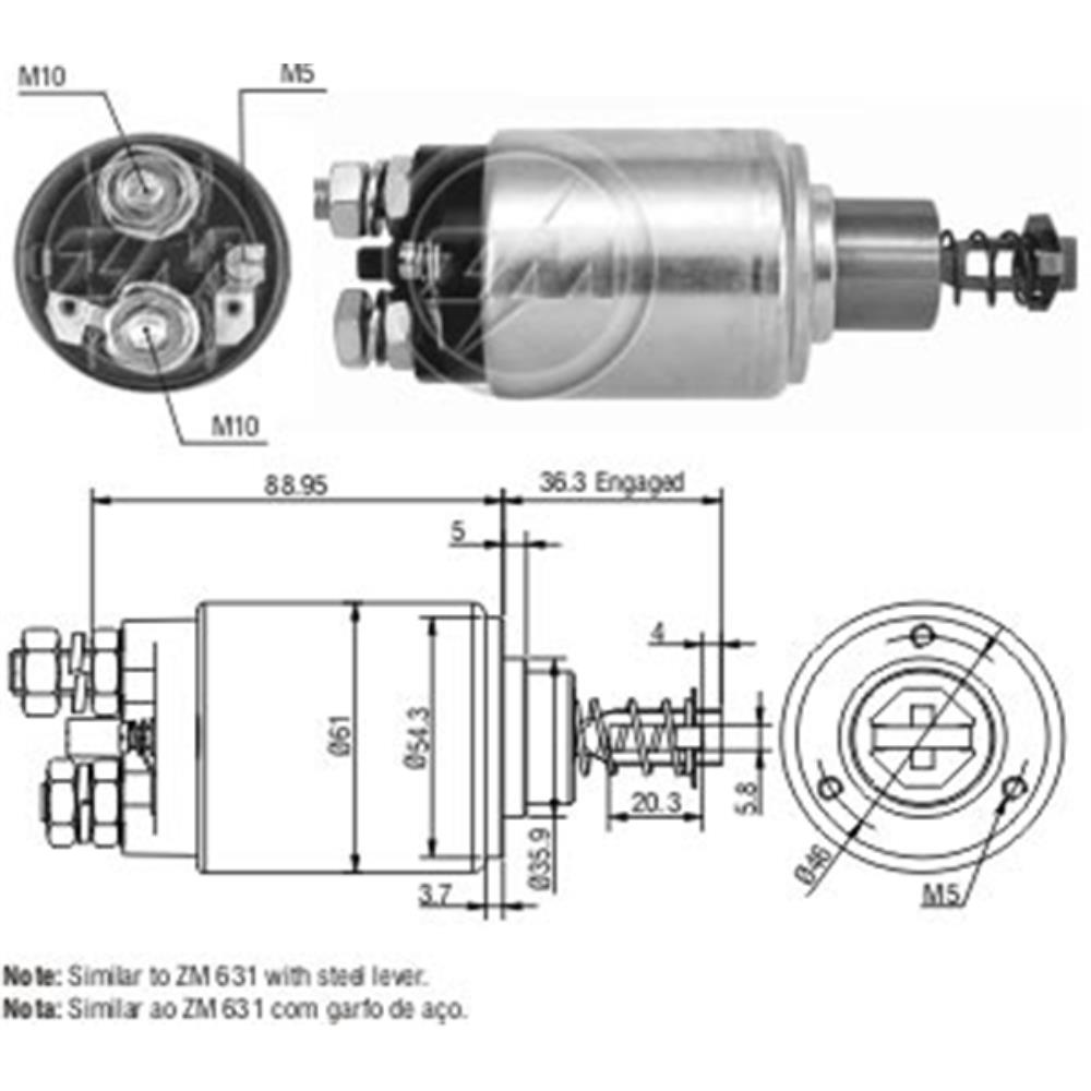 Automático de Partida com Pistão ZM ZM531
