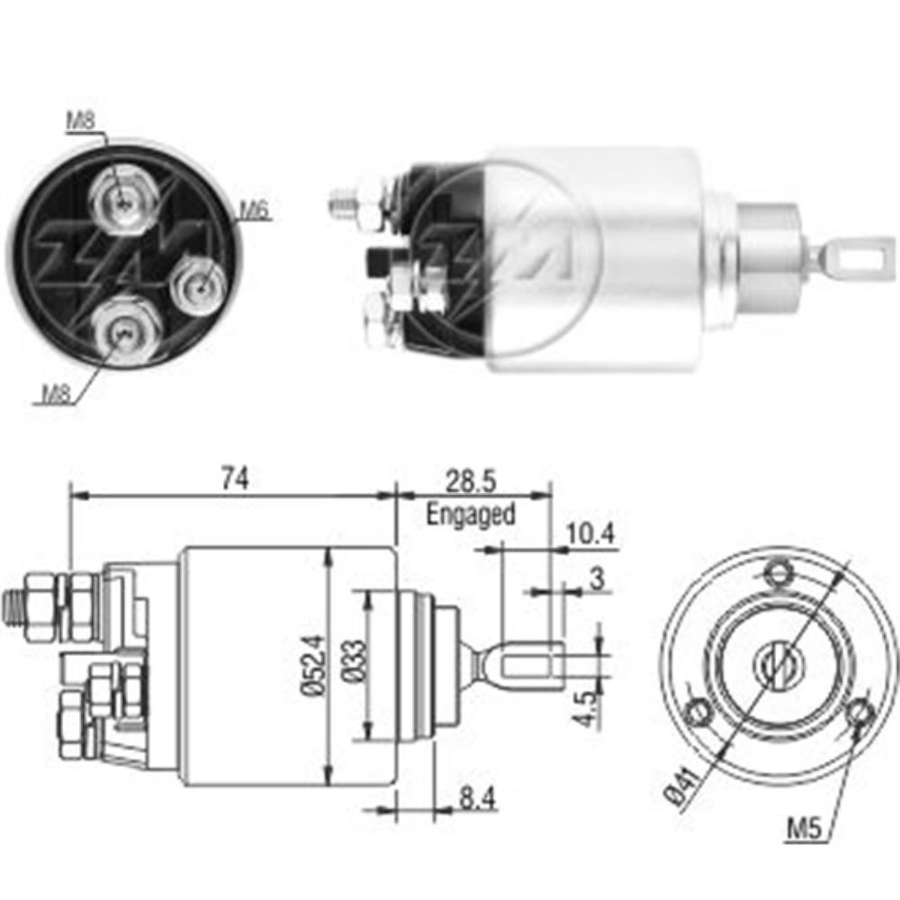Automático de Partida ZM ZM6381