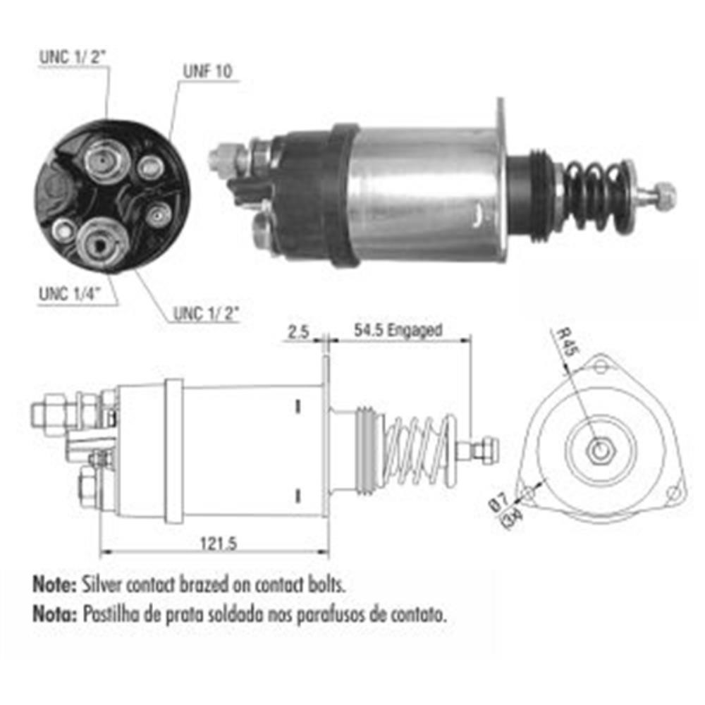 Automático de Partida Sistema Delco ZM ZM369