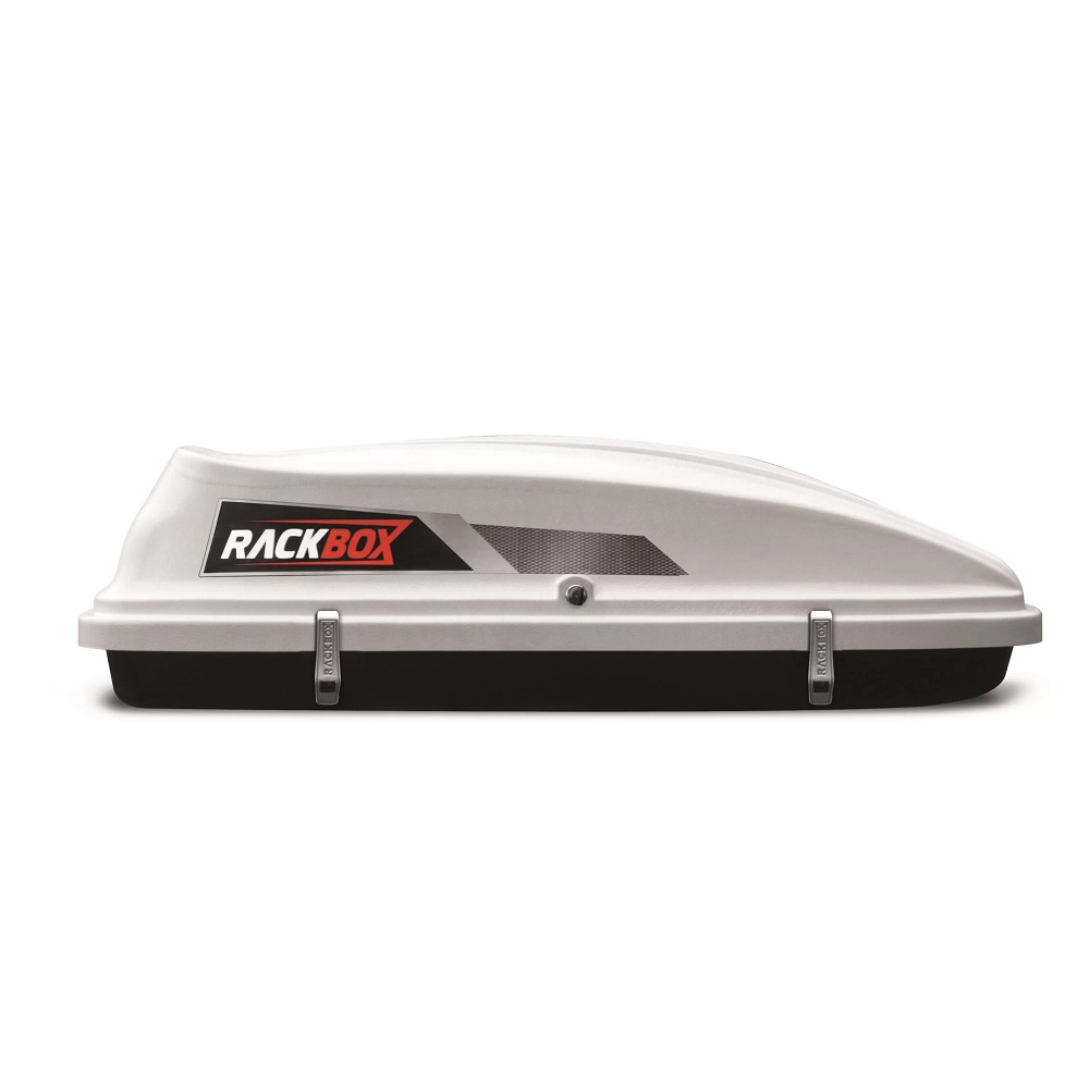 Bagageiro de Teto Rackbox Branco 360 Litros Rackbox 360B