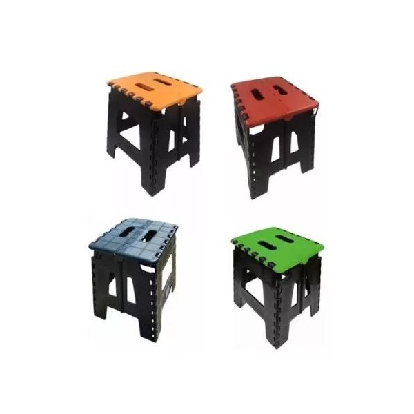 Banquinho dobravel de plastico BM Acessórios BNCDBR