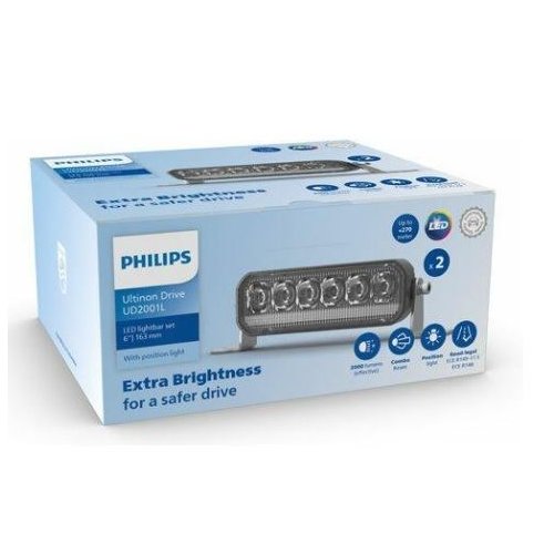 Barra ultinon drive led 30w 2000l 6" (par) Philips UD2001LX2