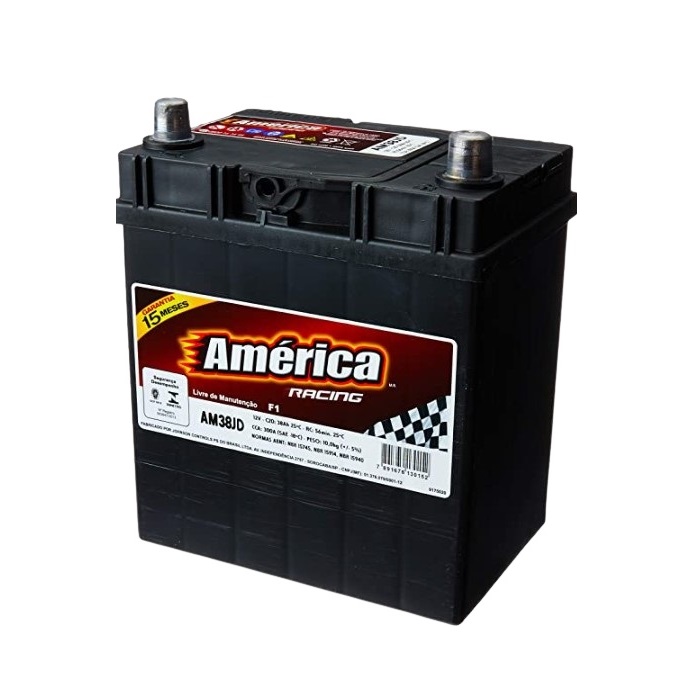 Bateria 38Ah Polo lado direito America AM38JD