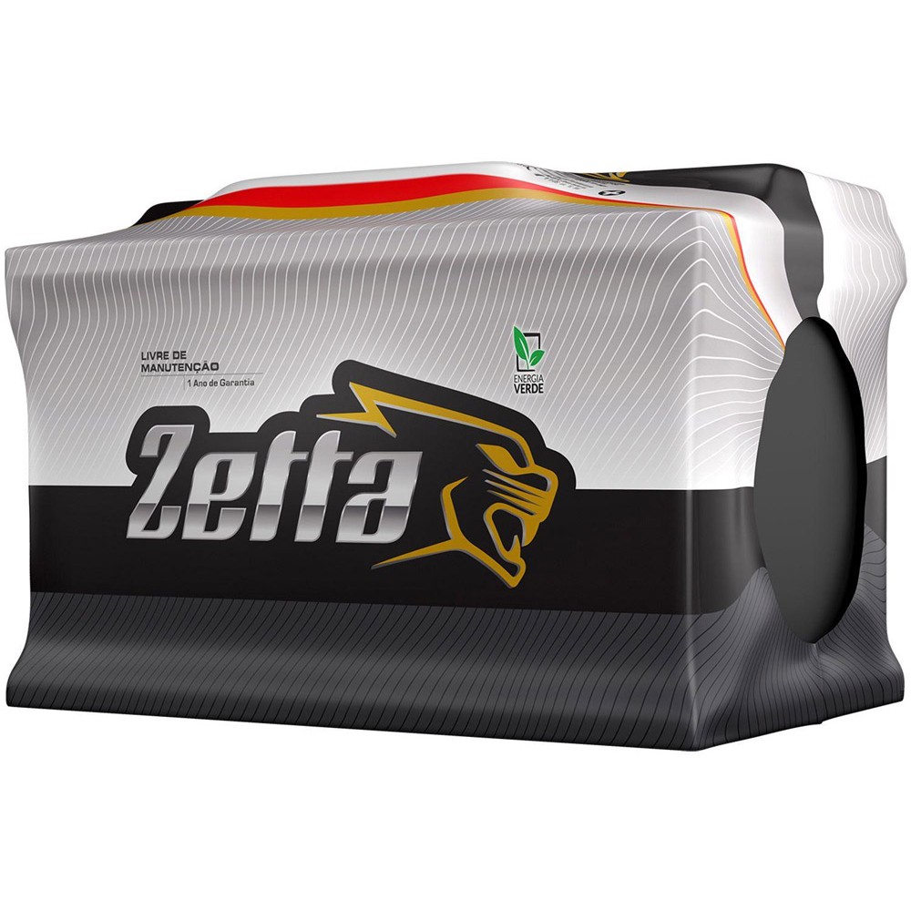 Bateria 40Ah Polo lado direito Zetta Free Z40D