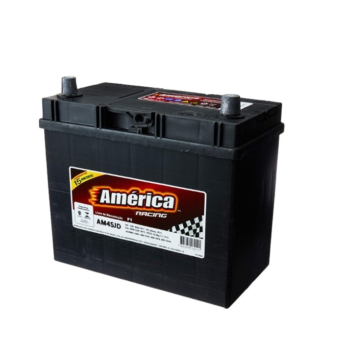 Bateria 45Ah Polo lado direito America AM45JD