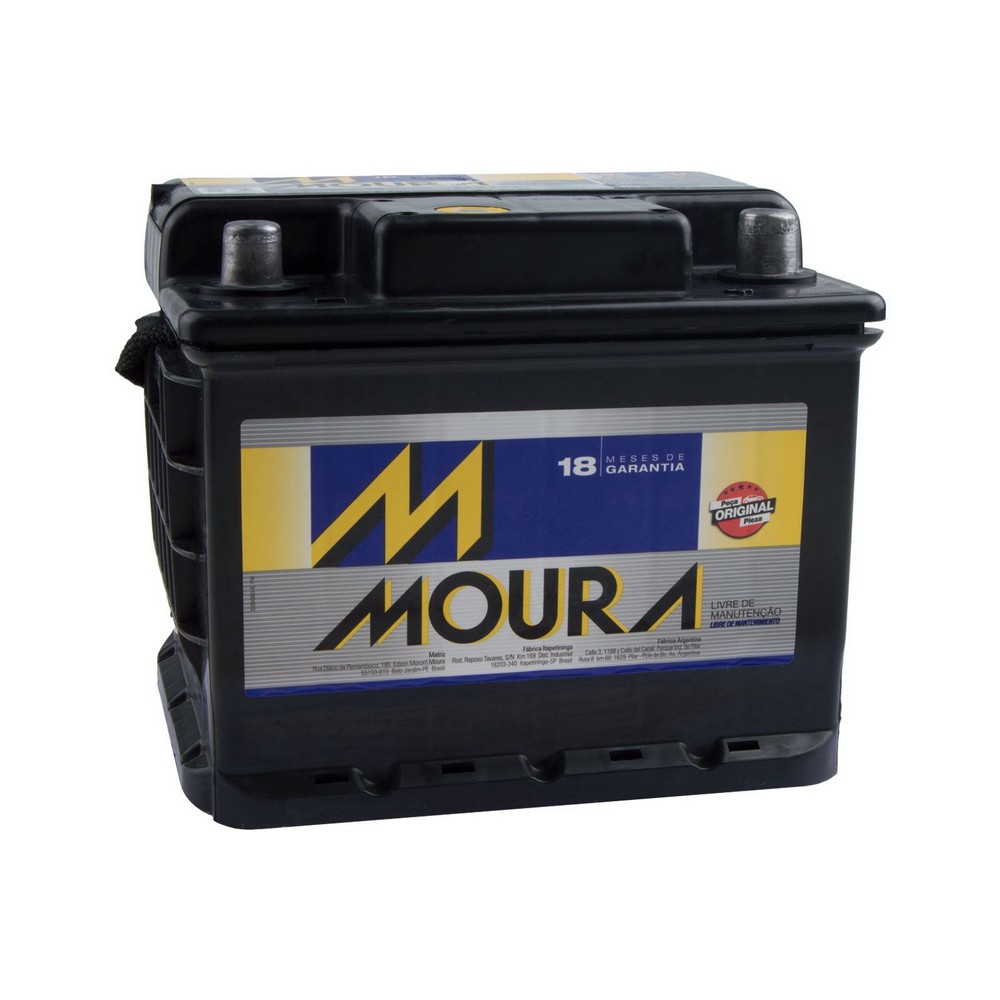 Bateria 48Ah Polo lado direito Moura M48FD