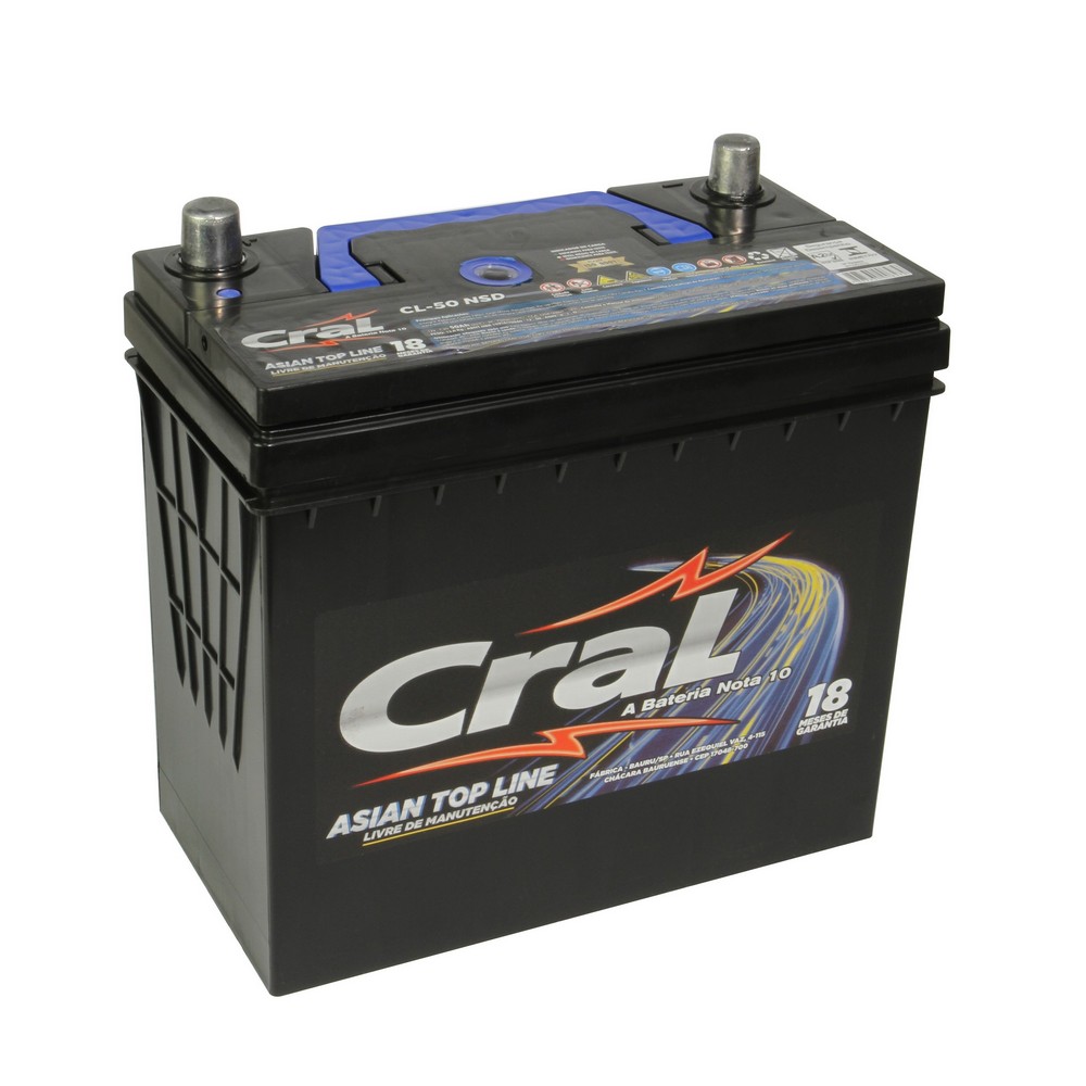 Bateria 50Ah Polo lado direito Cral CL50NSD