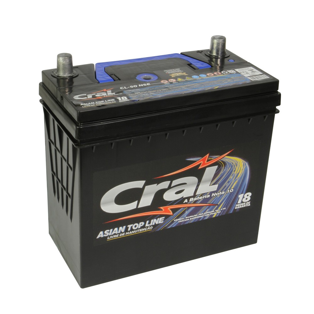 Bateria 50Ah Polo lado esquerdo Cral CL50NSE