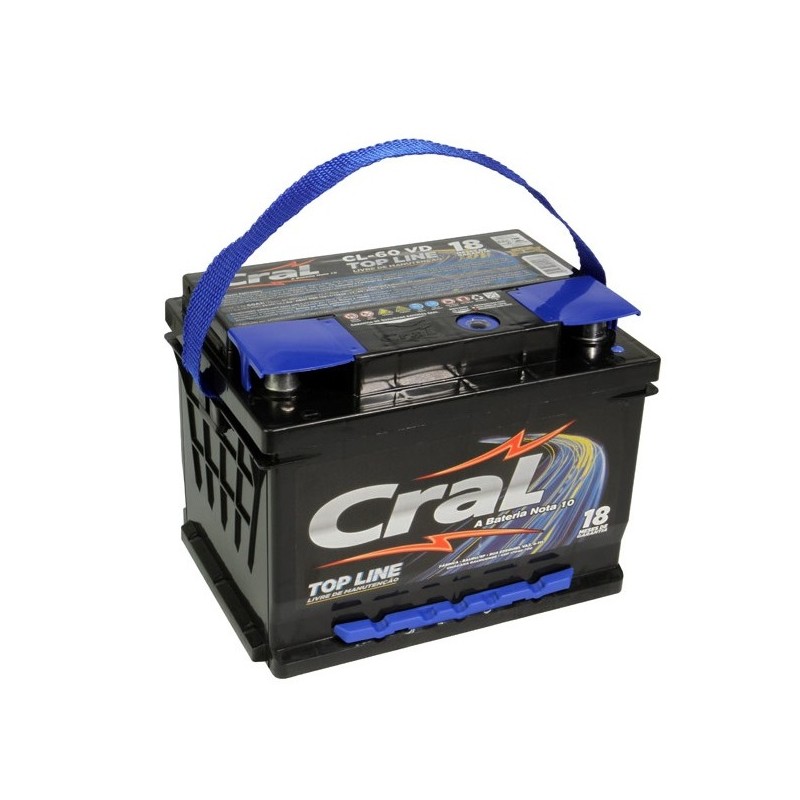 Bateria 60Ah Polo lado direito Cral CL60VD