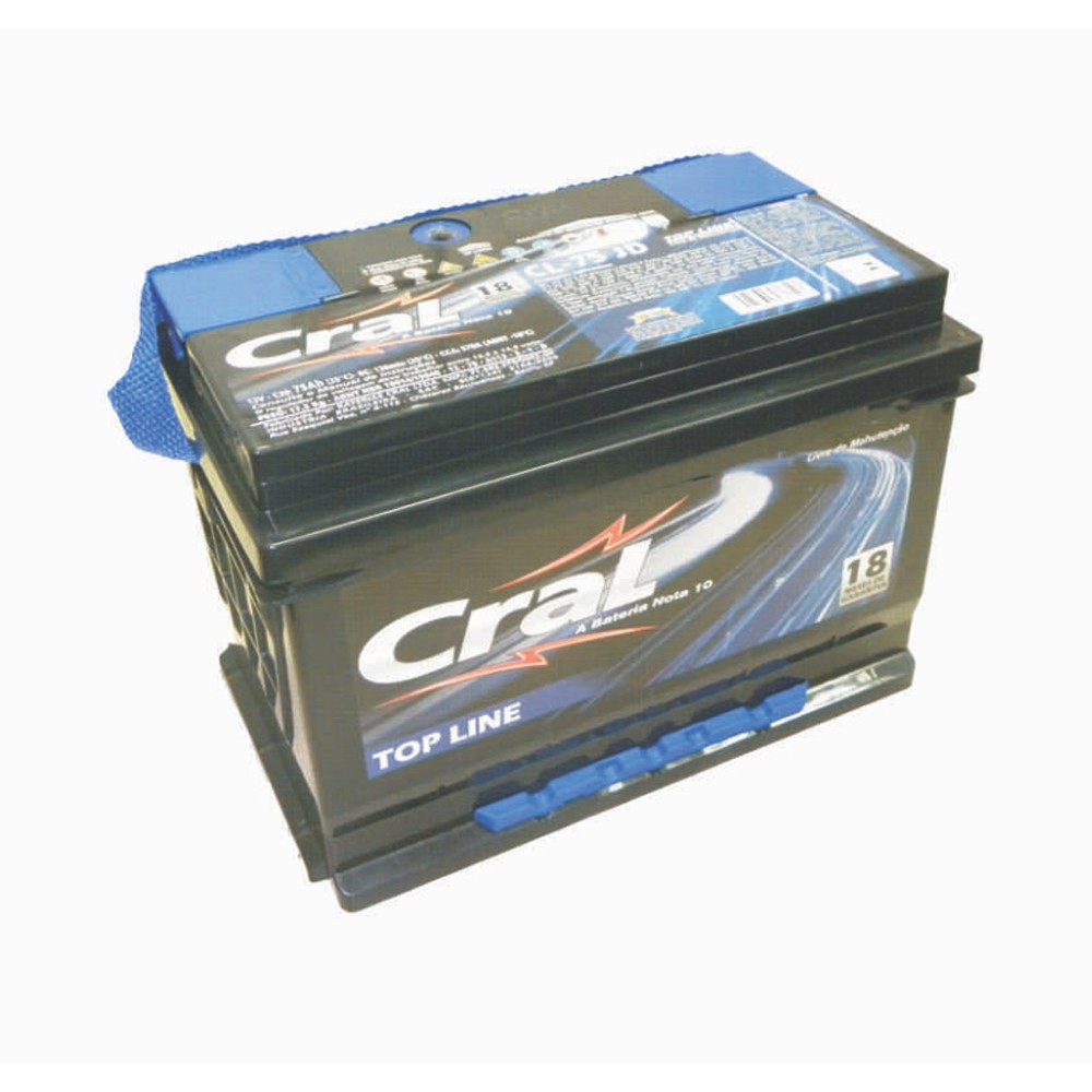 Bateria 75Ah Polo lado direito Cral CL75JD