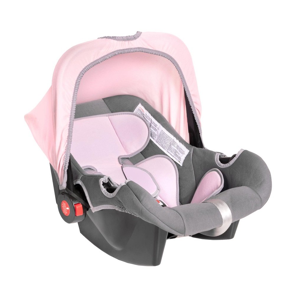 Bebê Conforto Grafite e Rosa 0 a 13Kg Styll Baby DRC2921530