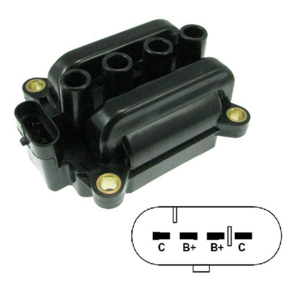 Bobina de Ignição Gauss GC4408