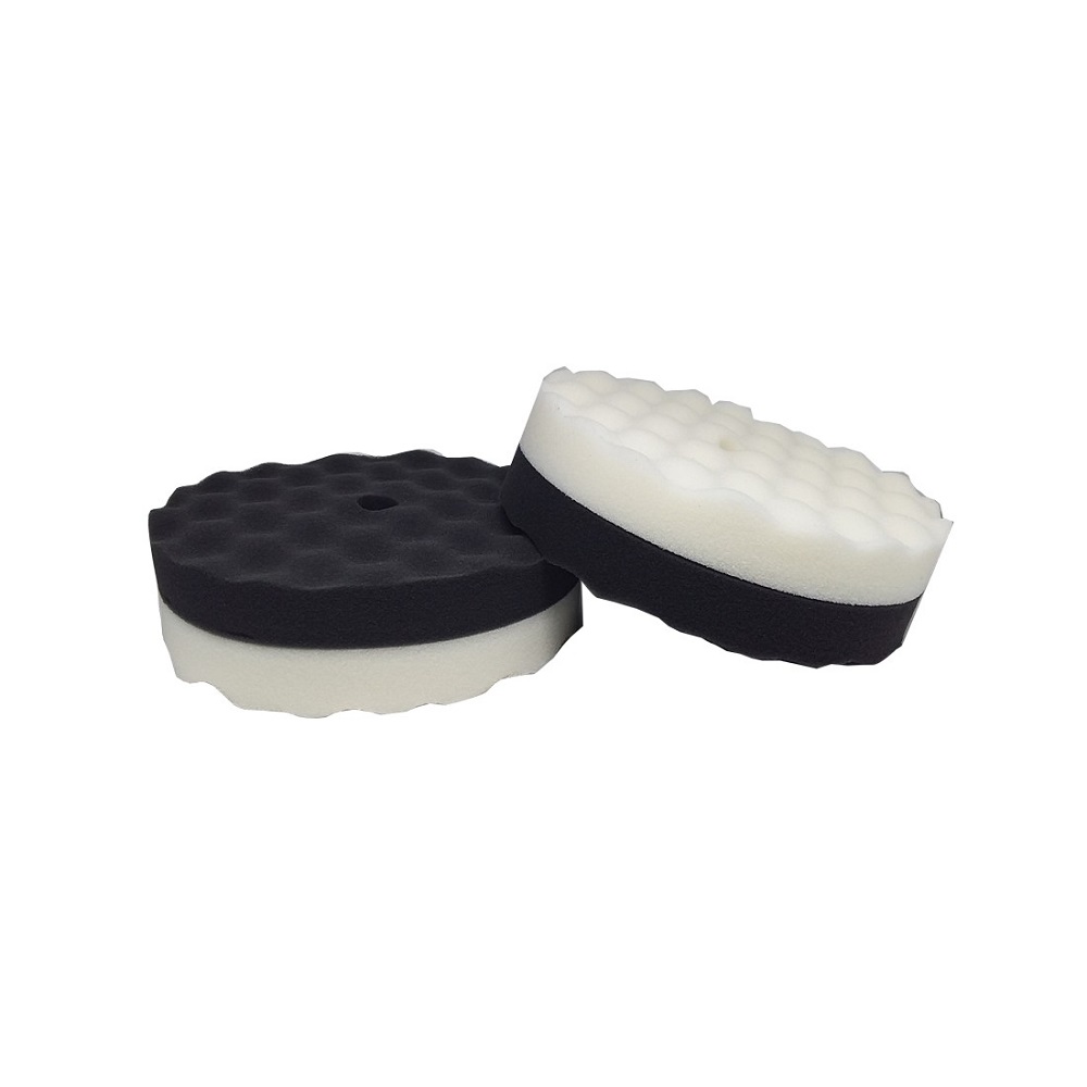 Boina de Espuma para Polimento Dupla Face Branca/Preta 6 Pol. Perola 280020