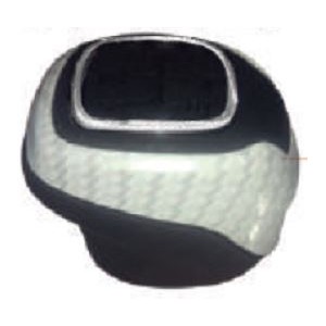 Bola de Câmbio Fibra de Carbono Branca Autoplast AP1290
