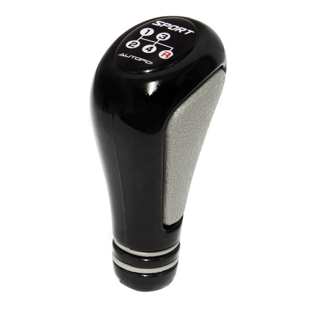 Bola de Câmbio Sport 4 Marchas Rdt Preto Cinza Autopoli AP491