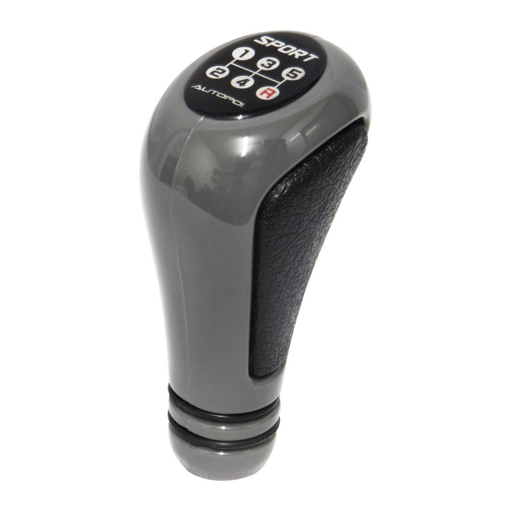 Bola de Câmbio Sport 5 Marchas Rdt Cinza Preto Autopoli AP449