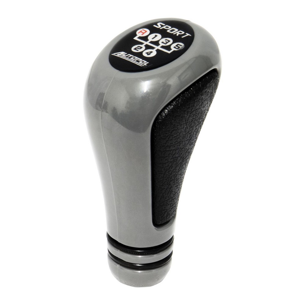 Bola de Câmbio Sport 5 Marchas Ref Cinza Preto Autopoli AP459
