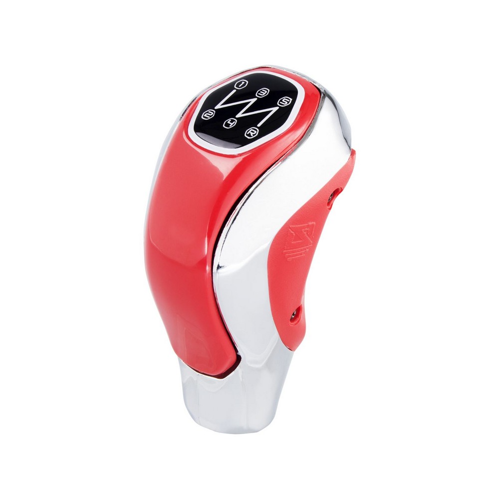 Bola de Câmbio Sport Modelo Kadman Vermelho Cromada Shek Parts 20103