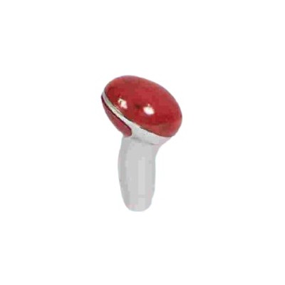 Bola de Câmbio Sport Tipo Chrome Vermelho Soparauto 0980VM