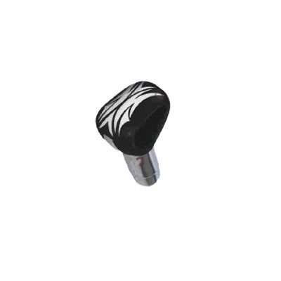 Bola de Câmbio Sport Tribal Cromado Preto Soparauto 5035
