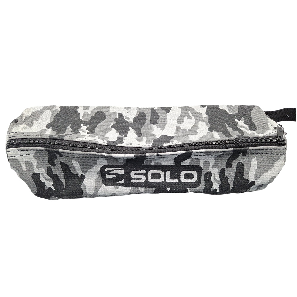 Bolsa Multiuso Torpedo Camuflada Cinza Solocar SL2120012