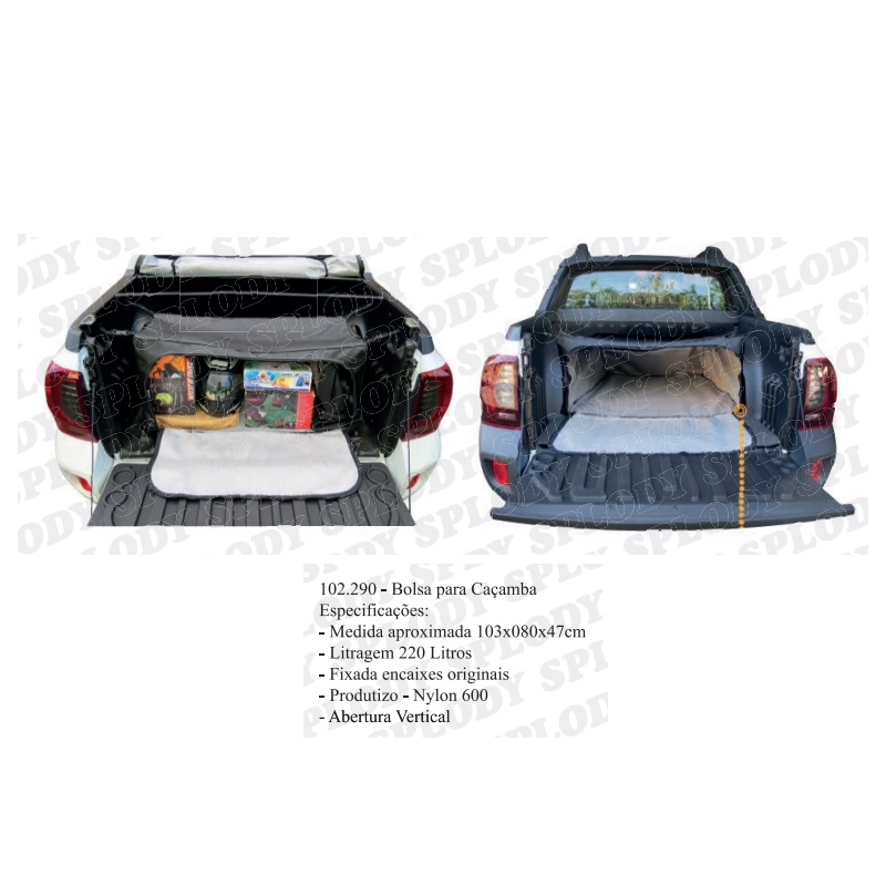 Bolsa para Caçamba Vertical 220 Litros Splody 102290