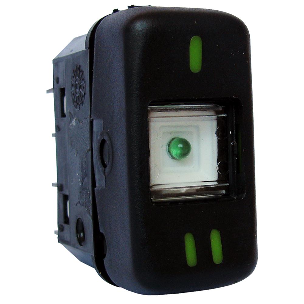 Botão do Interruptor de Tecla 12V Preto Marilia IM11564
