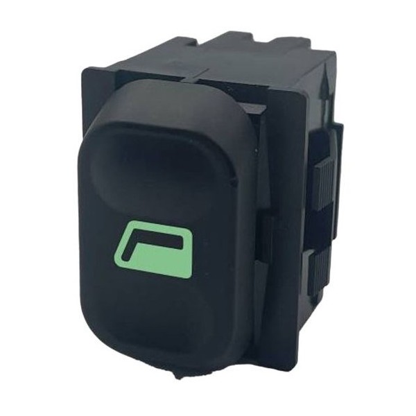 Botão do Vidro Elétrico Led Verde. Ospina 021349