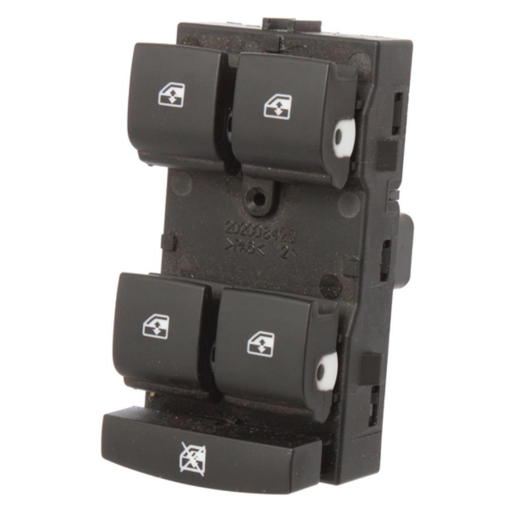 Botão do Vidro Elétrico Quadruplo Azul dianteiro lado esquerdo OR Parts GM1021