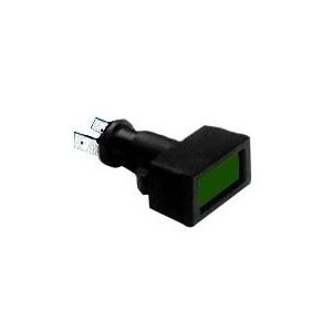 Botão Simbolizador Neuto Lente Verde Escura Marilia IM10538