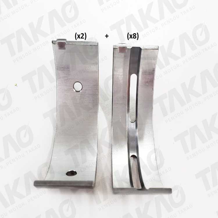 Bronzina de Mancal (0.50) Takao BCFI18050