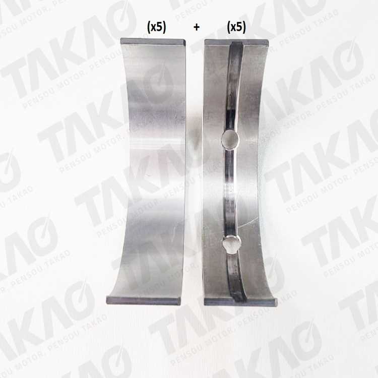 Bronzina de Mancal (1.00) Takao BCD23D100