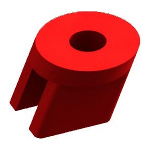 Bucha do Forro Descansa Braço Vermelha Plast CAR P57V