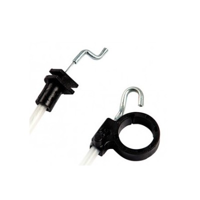 Cabo da Fechadura Porta 4 Portas dianteira lado esquerdo Universal Automotive 21627