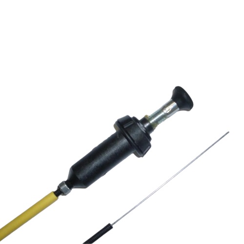 Cabo do Estrangulador Botão Preto 750mm Cabovel 12403