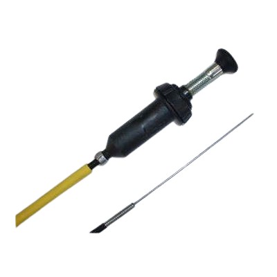 Cabo do Estrangulador Botão Preto 788mm Cabovel 12110