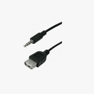 Cabo P3 Usb para Estéreo Preto 2 Metros Acessorios Importados 0187021