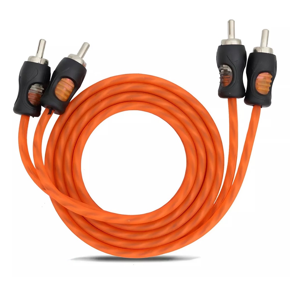 Cabo Rca 1 Metro Laranja KX3 KX3/GALTEC KCR3