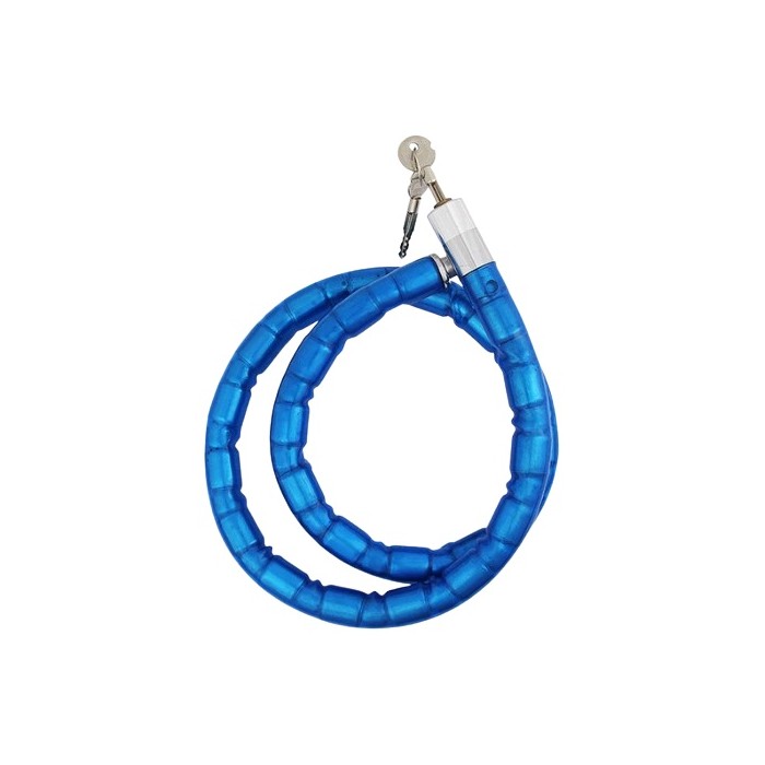 Cadeado Flexivel com Chave 1 Metro Etilux TM1