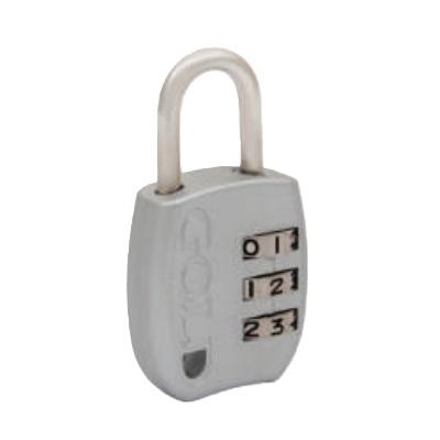 Cadeado Scs051002 com Segredo Cinza Gold SCS051002