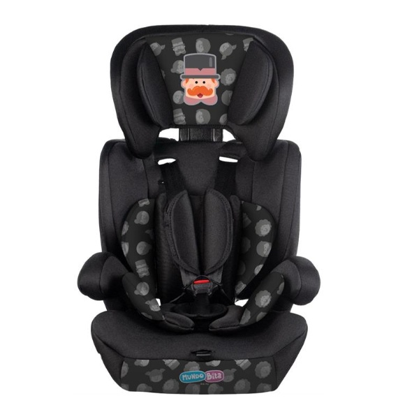 Cadeira Infantil para Carro Grafite e Rosa 9 a 36Kg Styll Baby DRC29233112
