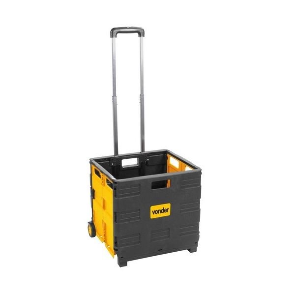 Caixa de Ferramentas/Utilidades com Roda Preto Vonder 6105000380